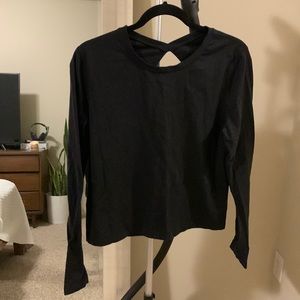 Open Back Long Sleeve